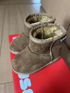 petit mai nブラウン ベビーブーツ13cm 美品