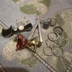 【最終価格4月15日まで】アクセサリーセット　まとめ売り　ヘアピン　指輪リング