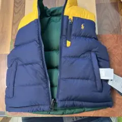 ポロ ラルフローレン　リバーシブルダウンベスト100 タグ付き