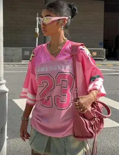 SHEIN 半袖 ピンク