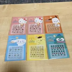 Sanrio☆キャラクターネイルシール6枚セット