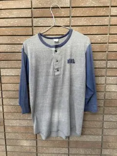 ビンテージ 70s ゴツナイキNIKE ベースボールシャツ LARGE - メルカリ