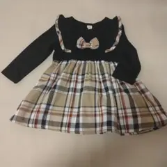 SHEIN チェック柄ワンピース 12-18M