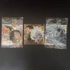 ワンピースウエハースシール3枚セット