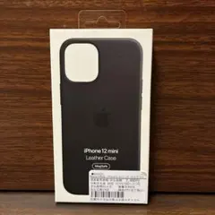 純正　Apple iPhone 12 mini Leather Caseのサムネイル