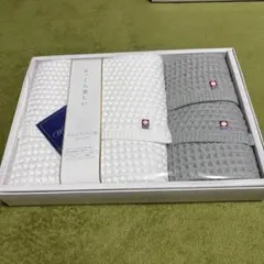 【新品】今治 ワッフルソフト タオルセット /[New] Towel Set