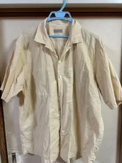 COMME des GARÇONS ベージュ 半袖シャツ M