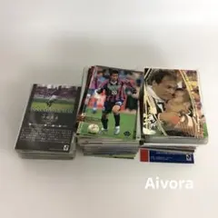 サッカーカード まとめ売り 中田英寿含む キラカードあり 日本代表 J