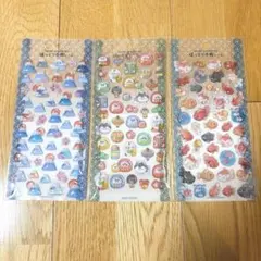 【正規品】ぽってり小町シリーズ カミオジャパン 和柄 金魚 だるま 富士山 3枚