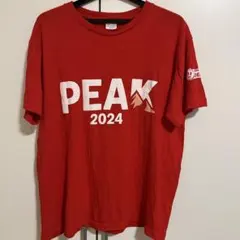PEAK 2024 半袖 Tシャツ レッド 非売品 Amazonカスタマーのサムネイル