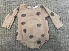 ZARA ザラ ベビー ロンパース ドット柄 長袖 9-12M 80