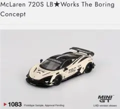 MiniGT 1083 McLaren The Boring Concept