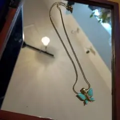 蝶モチーフネックレス