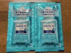 LION NANOX one PRO 액체 세제 2개 세트