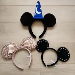 ミッキーマウスカチューシャセット