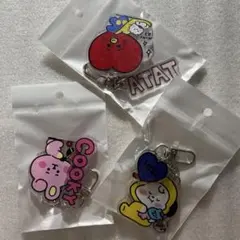 BT21 Cooky TATA CHIMMY アクリルキーホルダー BTS 3点