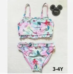 ⚫️Primark Disney アリエル水着 3-4Y