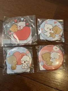 【ミルモカ】　アクリルスタンド1点とCANバッチ3点の計４点セット