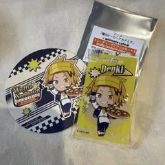 ヒロアカ　アニメイトカフェコラボコースター、アクリルカードセット　上鳴電気