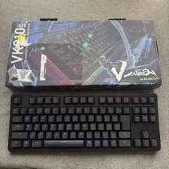ELECOM VK310S ゲーミングキーボード 有線 テンキーレス 日本語配列