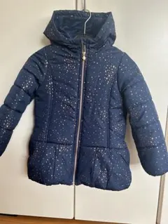 Carter's ネイビー ダウンコート 星空コート チャックの星がポイントです