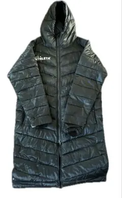 ATHLETA ブラック ベンチコート