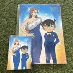 コナンプラザ 新商品 萩原千原＆江戸川コナン クリアファイル ポストカード