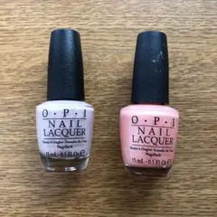 O.P.I  ネイルラッカー　2本セット