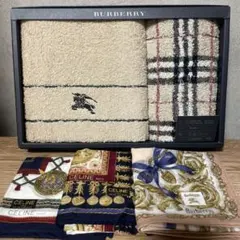 新品未使用品　バーバリー　Burberry ノバチェック　タオルセット