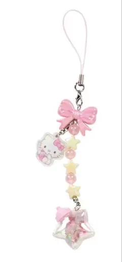 サンリオ　星屑ベイビーボトル　シークレットストラップ　ハローキティ