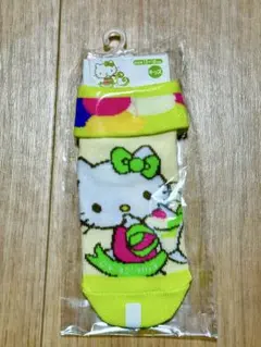 ハローキティ Hello Kitty キッズ靴下 ご当地 岡山 13-15cm