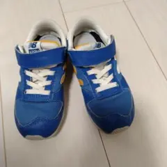 New Balance キッズ スニーカー　19　ブルー