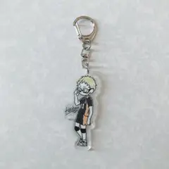 ハイキュー!! アクリルキーホルダー 烏野高校 月島蛍くん