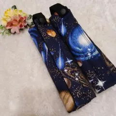 백팩 숄더 커버 스페이스 패턴