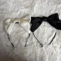 SHEIN　リボンカチューシャ ヘアアクセのサムネイル