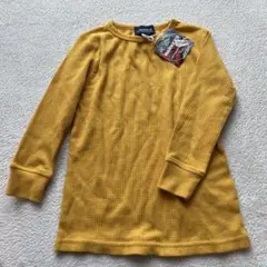 [新品] 未使用　MARKEY'S マーキーズ 長袖Tシャツ 120 マスタード