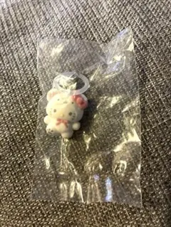 目印アクセサリー　ふわふわスノー　ハローキティ カプセルトイ