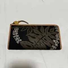 幸運を運ぶホヌ柄の限定カラー「パープル」NADAYA ホヌ 長財布 - メルカリ