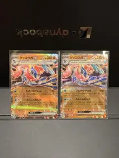 ゲッコウガEX RR 045/066 2枚 ポケモンカード