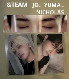 &TEAM JO YUMA NICHOLAS トレカ 3枚セット