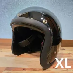 イ*ー様 tt&co buco vintage ジェットヘルメット 目深　未使用 500TXタイプ ジェットヘルメット BUCO tt&co 4XL 黒 マット - メルカリ