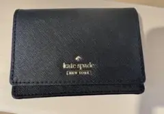 kate spade 二つ折り財布 黒