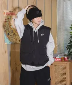 スタンドネックビックポケットベスト　kutir 【完売品】