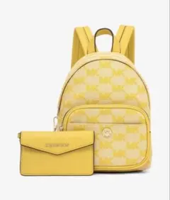 Michael Kors MKロゴ ミニリュック イエロー