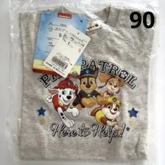 【新品】パウ・パトロール 半袖Tシャツ 90 生成　ブランシェス