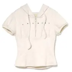 andmary Willow heart charm tops ivory - メルカリ
