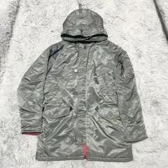 アルファインダストリーズ n-3b フライトジャケット グレー Lサイズ