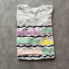 USA製 vintage ONEITA アートTee アニマル　狼　itimi