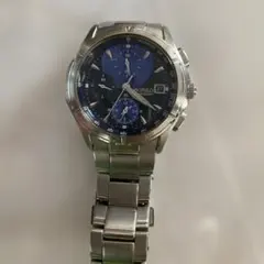 SEIKO WIRED クロノグラフ 青文字盤 メンズ 腕時計