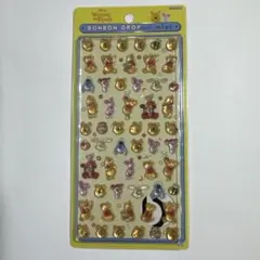 ボンボンドロップシールmini くまのプーさん　BONBON DROP mini